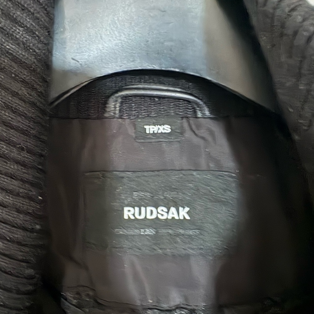 RUDSAK Textured Black Outerwear xsmall - Picture 10 of 12